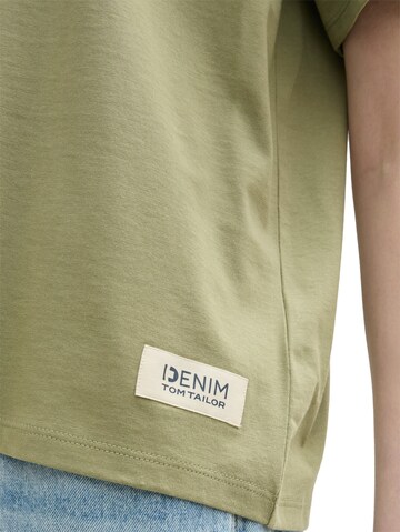 TOM TAILOR DENIM Shirt in Green
