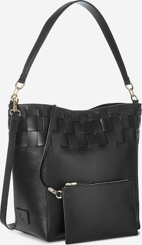 Lauren Ralph Lauren Shoulder Bag 'ADLEY' in Black: front