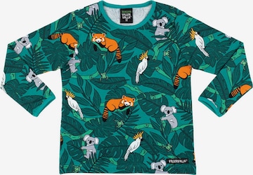 Villervalla Shirt 'Animal' in Green: front