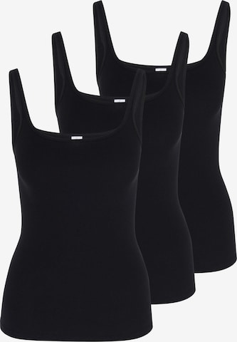 SPEIDEL Undershirt 'bio.cotton' in Black: front