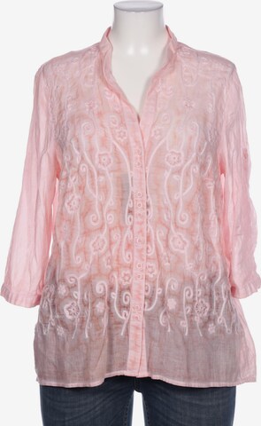Just White Blouse & Tunic in XXXL in Pink: front
