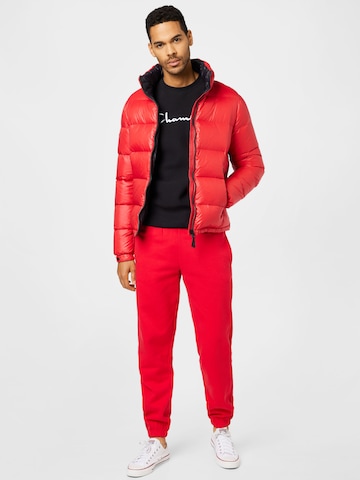 Veste mi-saison 'Luxe Alpine' Superdry en rouge