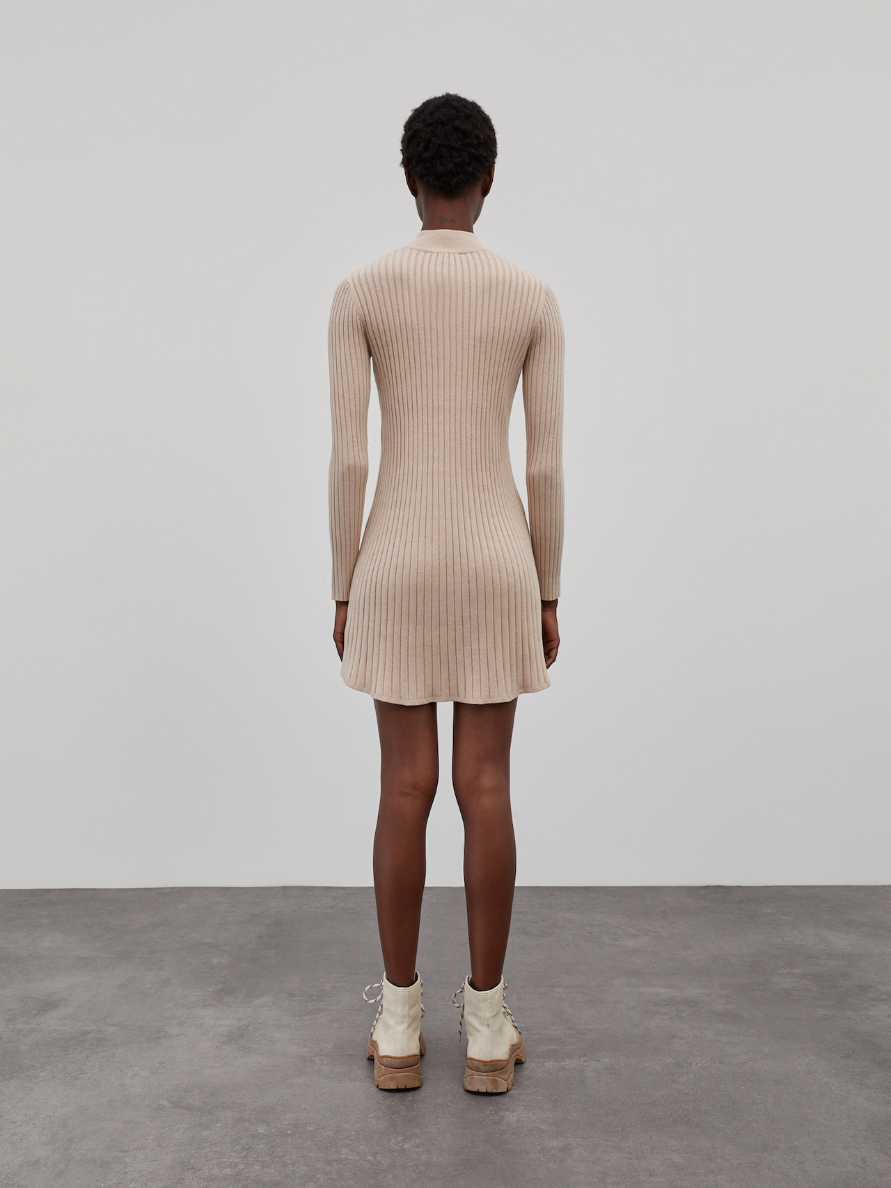 EDITED Vestido 'Karoline' beige moteado