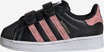 ADIDAS ORIGINALS - Sapatilhas 'Superstar Comfort Closure' em preto: frente