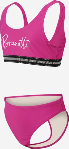 BRUNOTTI Bralette Bikini in Pink