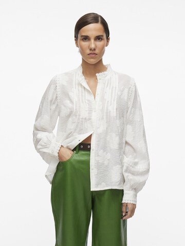 ROUGE EDIT Bluse in Weiß: Vorderseite