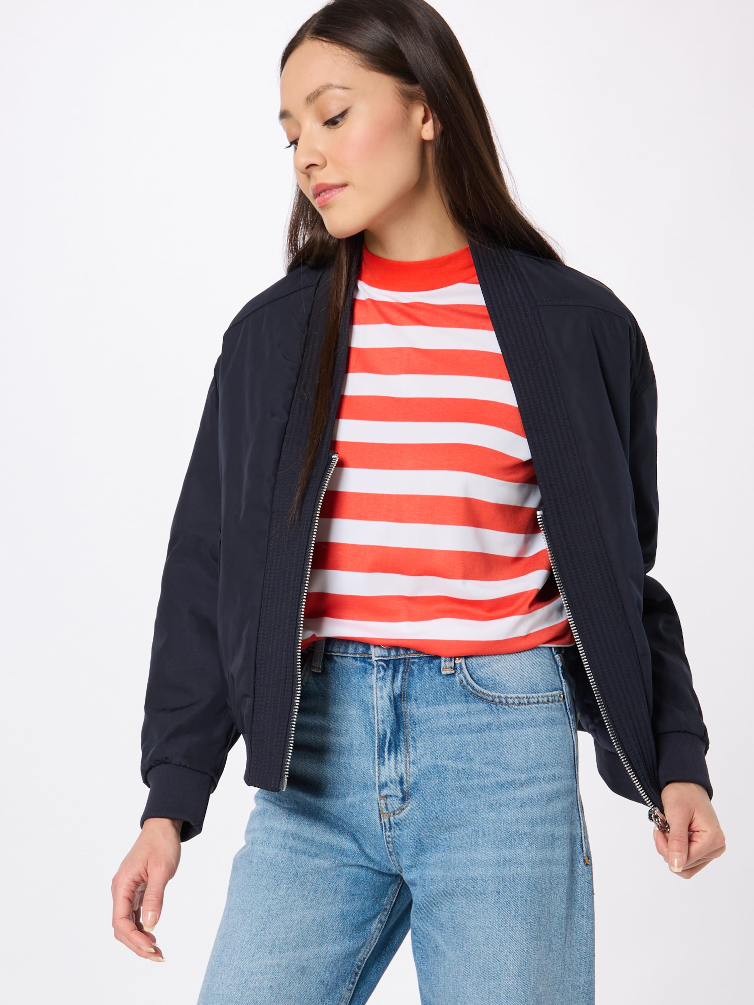 Frauen Jacken s.Oliver Übergangsjacke in Navy - FF60974 Frauen Jacken s.Oliver Übergangsjacke in Navy - FF60974