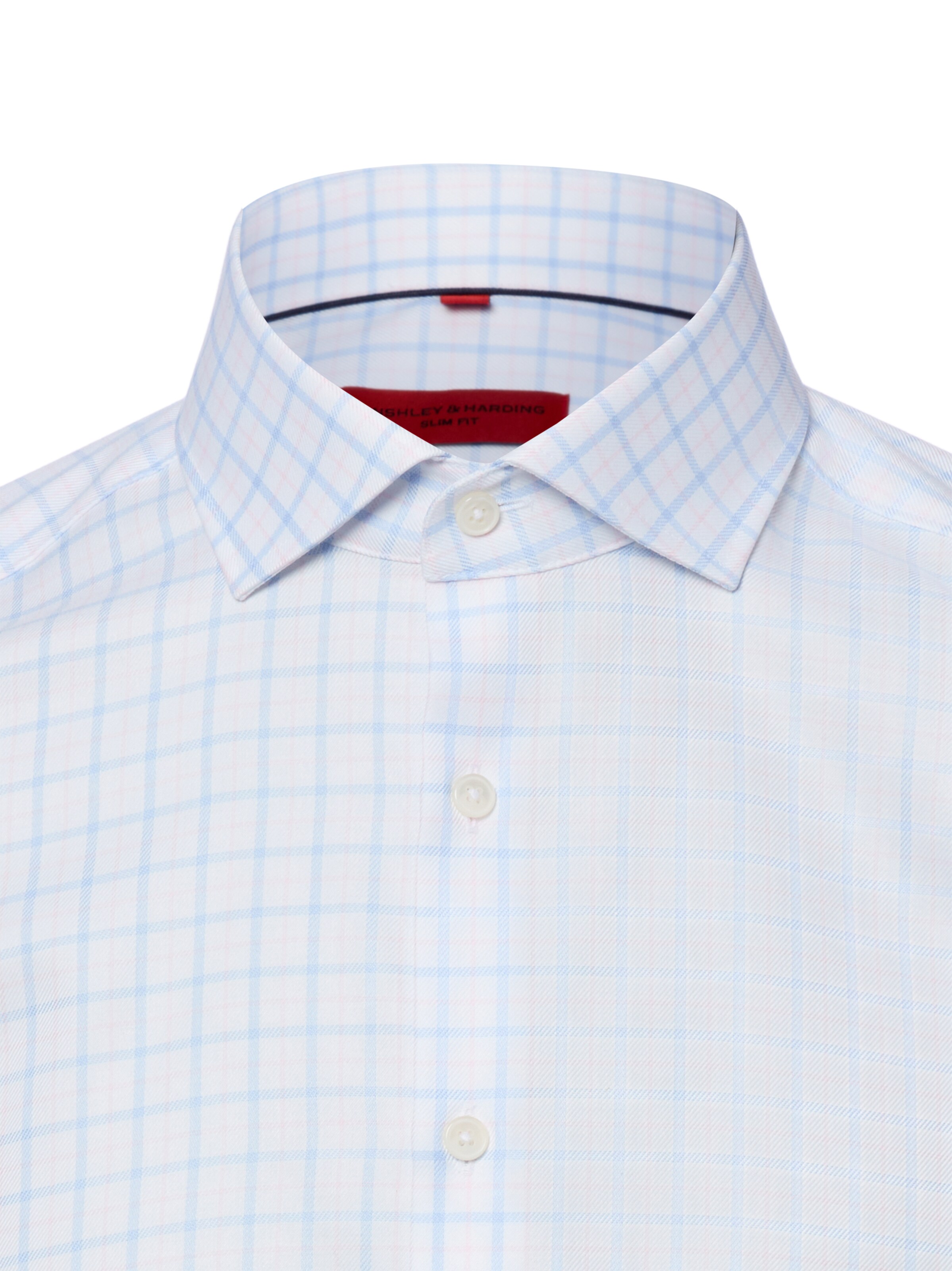 Finshley & Harding Slim fit Business shirt in Blue