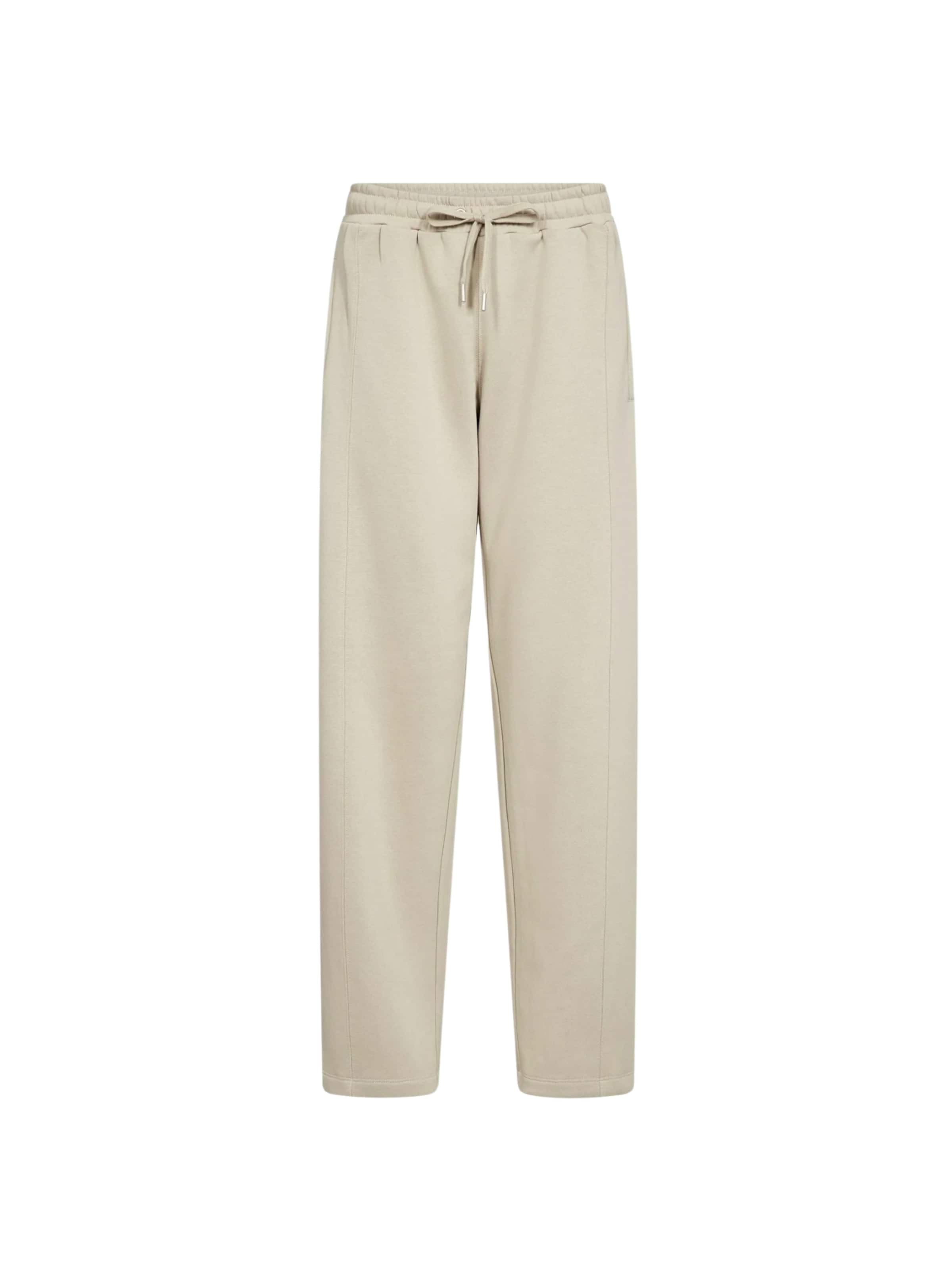 Levete Room Broek ' LR-NUKA 15 ' in Beige: voorkant