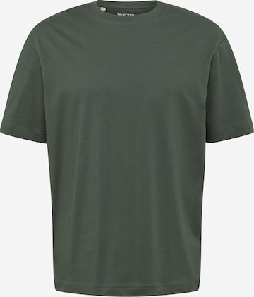 SELECTED HOMME T-Shirt 'GILMAN' in Grün: predná strana