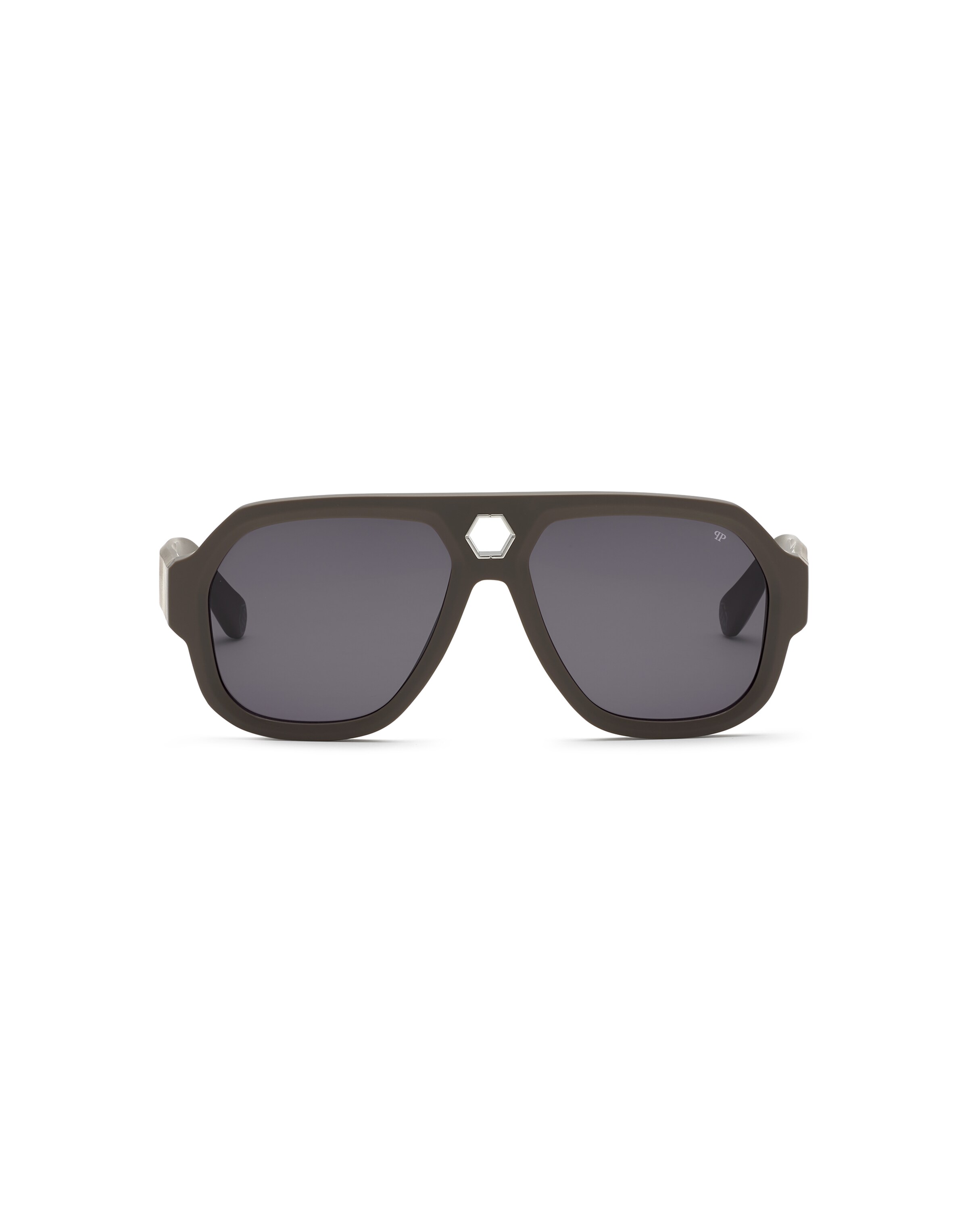 Philipp Plein - Óculos de sol 'Starlight' em cinzento