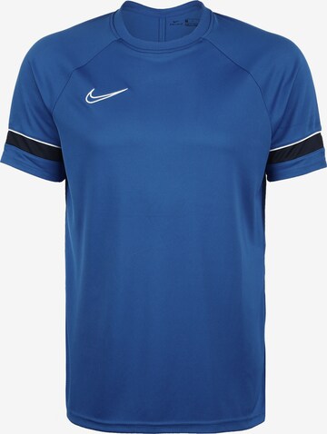 NIKE Funktionsshirt 'Academy 21' in Blau: predná strana