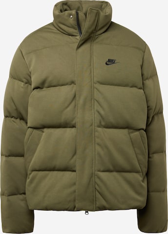 Nike Sportswear Jacke in Grün: Vorderseite