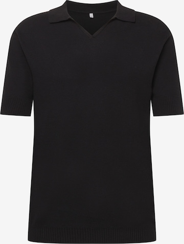 ABOUT YOU x Kevin Trapp Poloshirt 'Ansgar' in Schwarz: predná strana