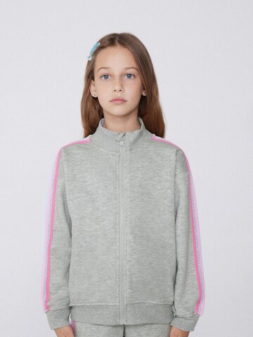 Tezenis Zip-Up Hoodie in Grey: front