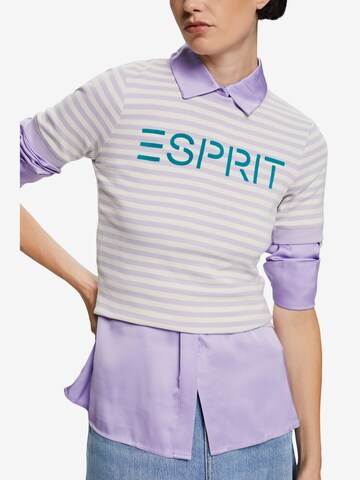 T-shirt ESPRIT en violet