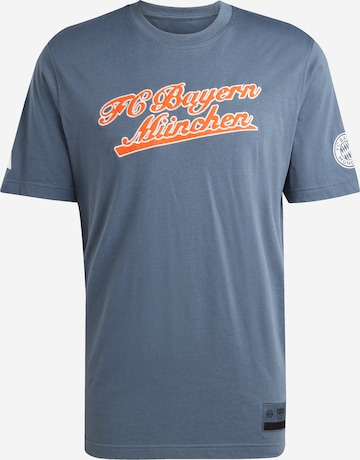 ADIDAS PERFORMANCE T-Shirt in Blau: Vorderseite