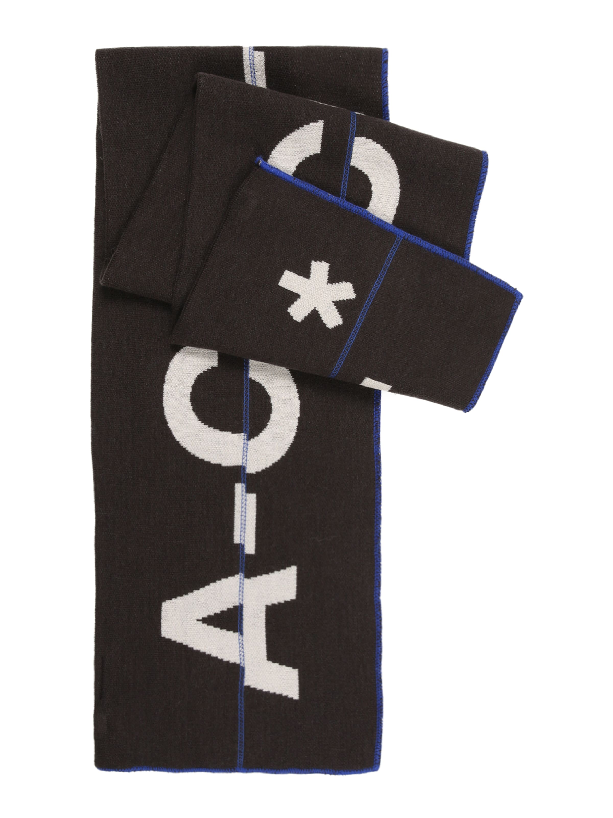 A Cold Wall Шарф в Серый: спереди