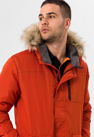 Jimmy Sanders Winter Jacket in Orange