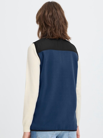 Oxmo - Colete ' OXNETE FLEECE ' em azul