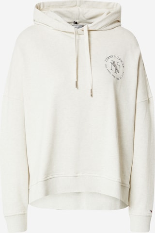 Sweat-shirt TOMMY HILFIGER en blanc : devant