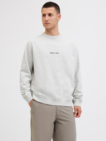 JACK & JONES Μπλούζα φούτερ 'JORNORREBRO' σε λευκό: μπροστά