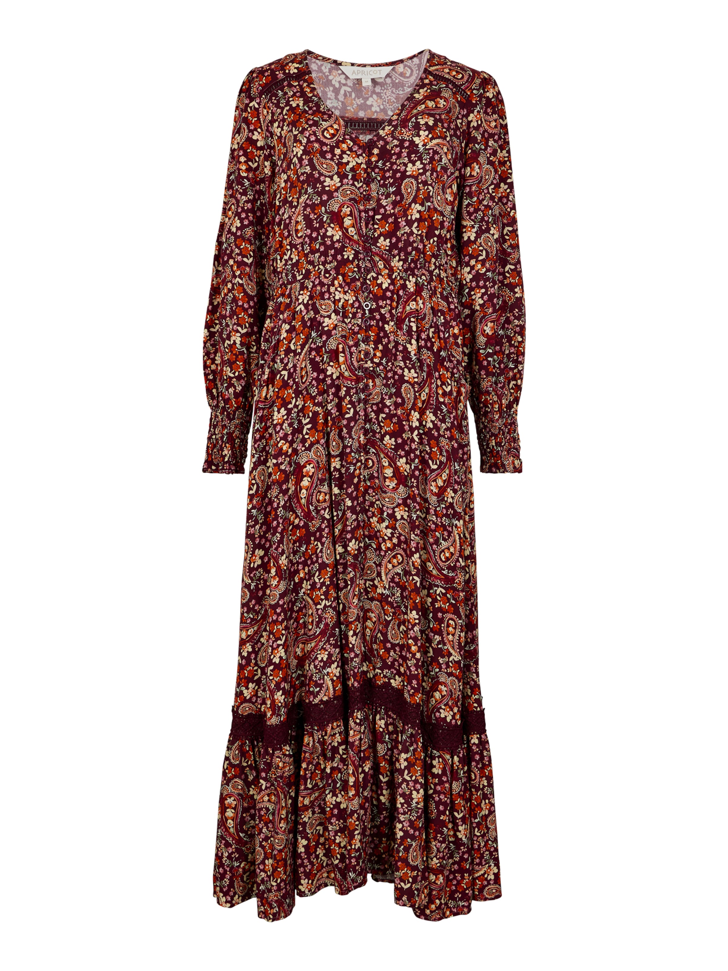Apricot Dress ' ' in Red: front