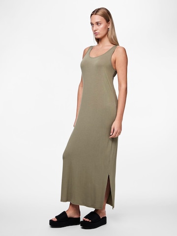 PIECES فستان 'SOFIA' بلون أخضر: الأمام