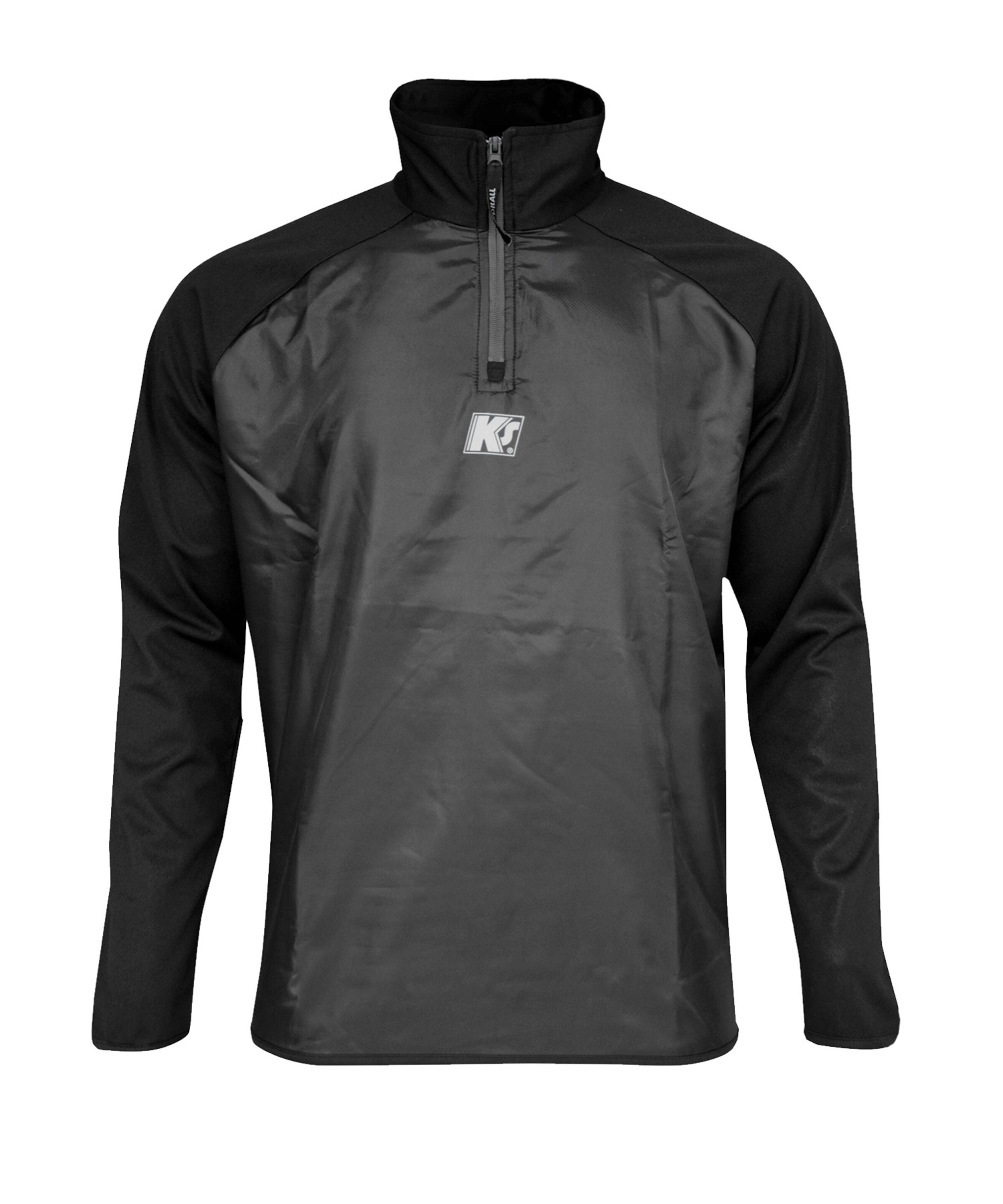 KEEPERsport Athletic Sweatshirt in Black: front