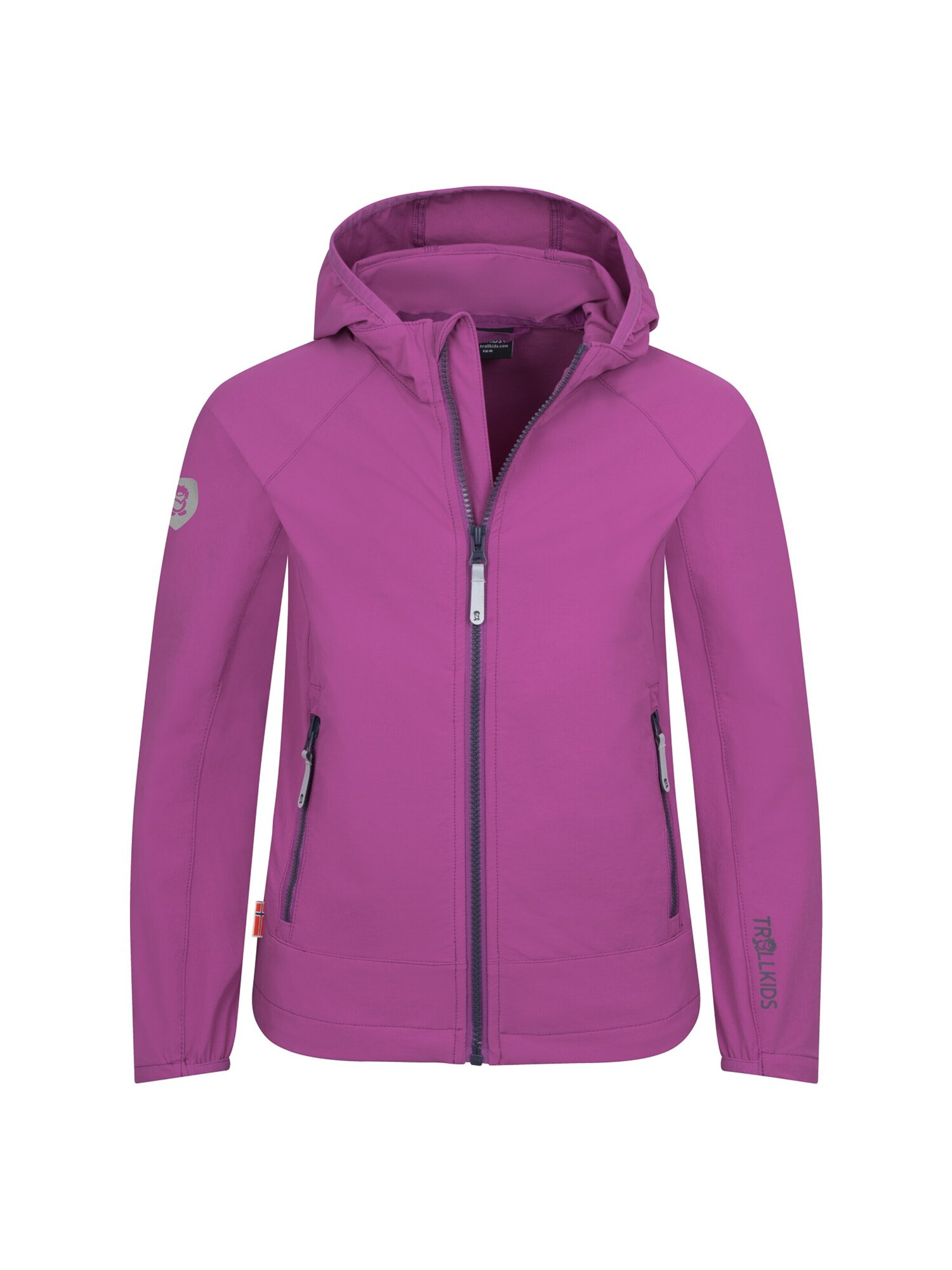 TROLLKIDS Outdoor jacket in Purple: front