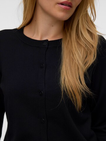 VERO MODA Knit Cardigan 'VMSilje' in Black