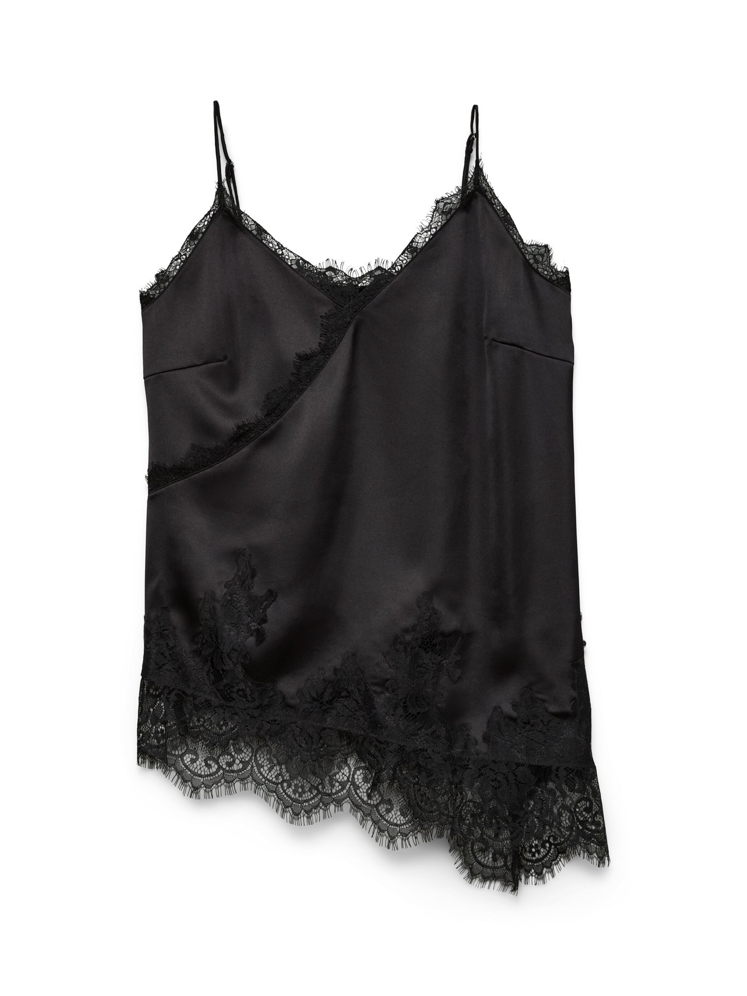 VERO MODA Top in Schwarz: Vorderseite
