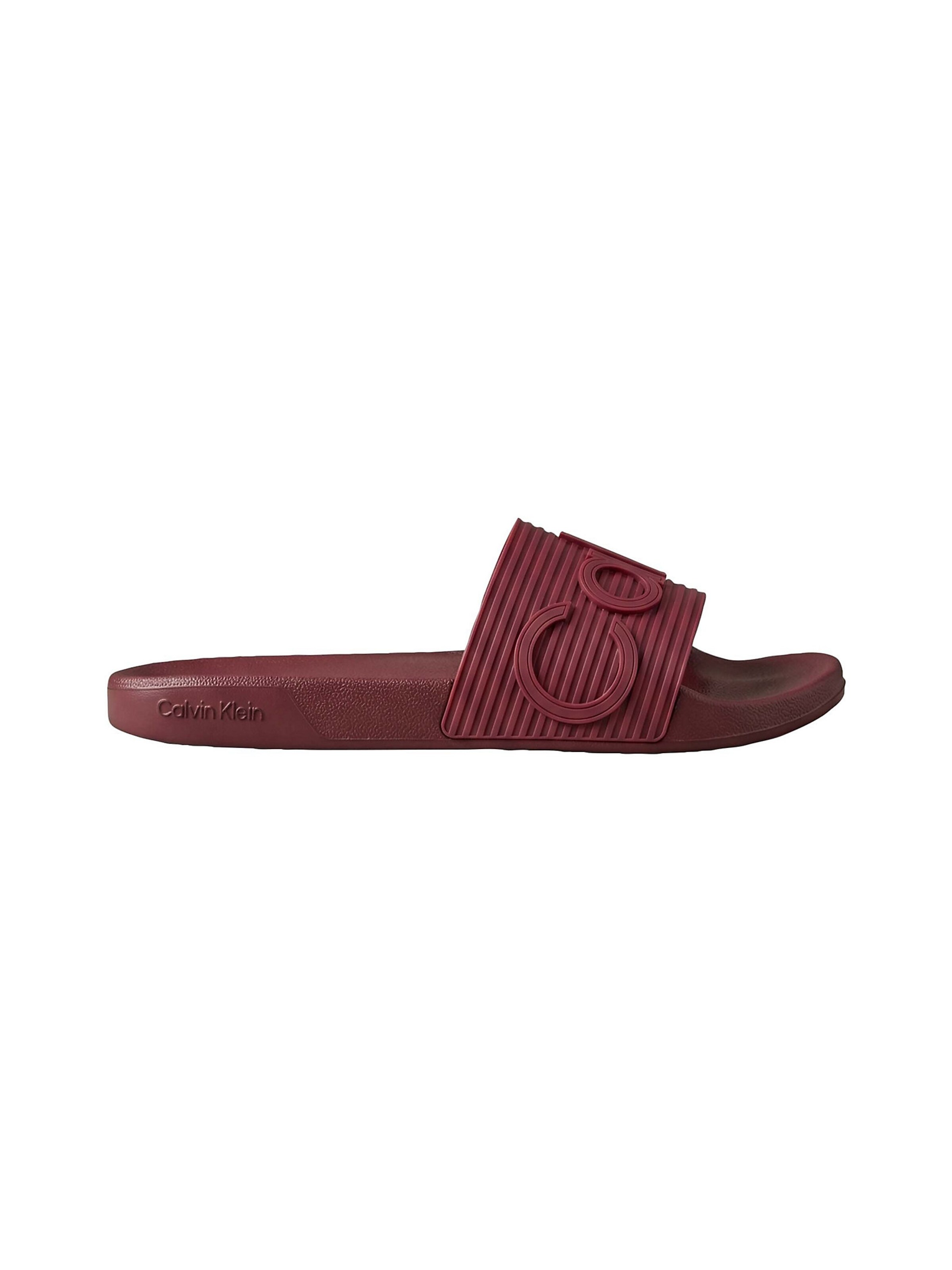 Calvin Klein Pantolette in Rot: Vorderseite