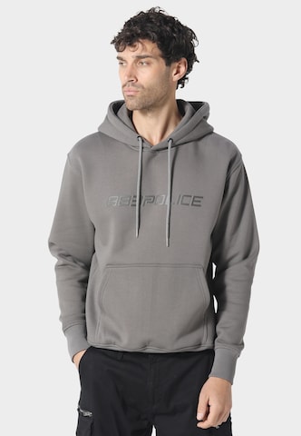 883Police Sweatshirt 'Delungra' in Grey: front