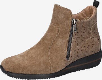 WALDLÄUFER Ankle Boots in Brown: front