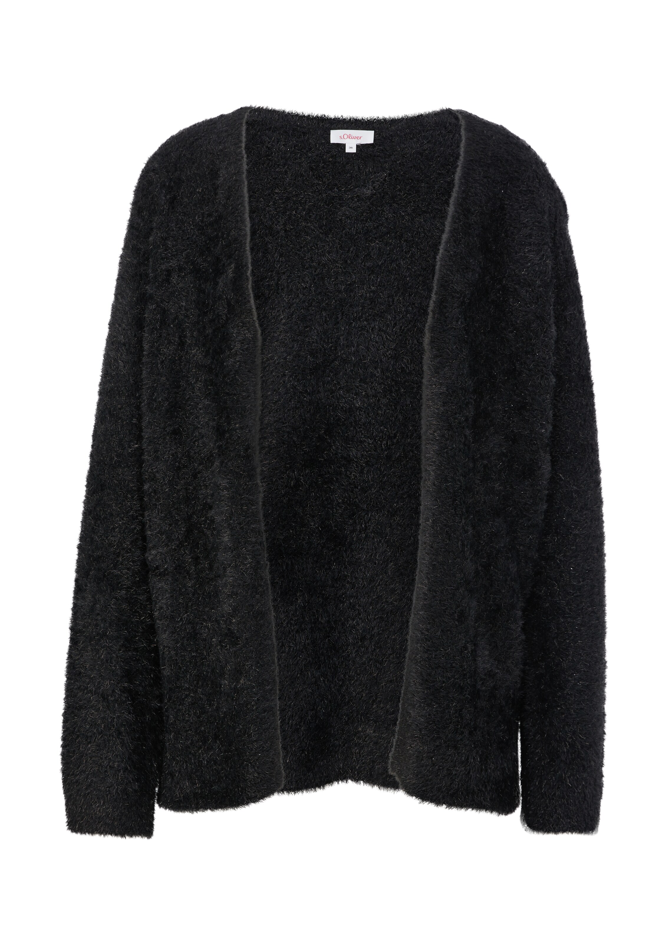 Cardigan s.Oliver en noir : devant