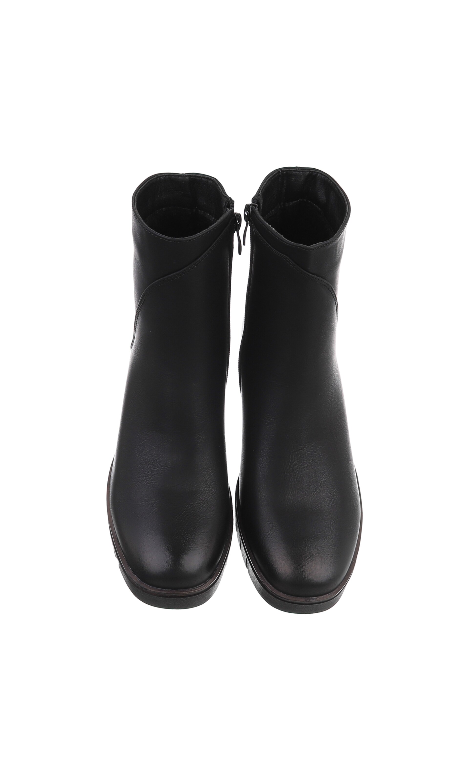 Ital-Design Stiefelette in Schwarz