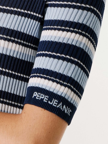 Pepe Jeans Strickkleid 'Kimmi' in Blau