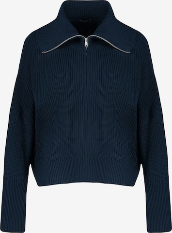 Trendyol Knit Cardigan in Blue: front