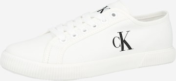 Calvin Klein Nízke tenisky 'Ess' - Biela: predná strana