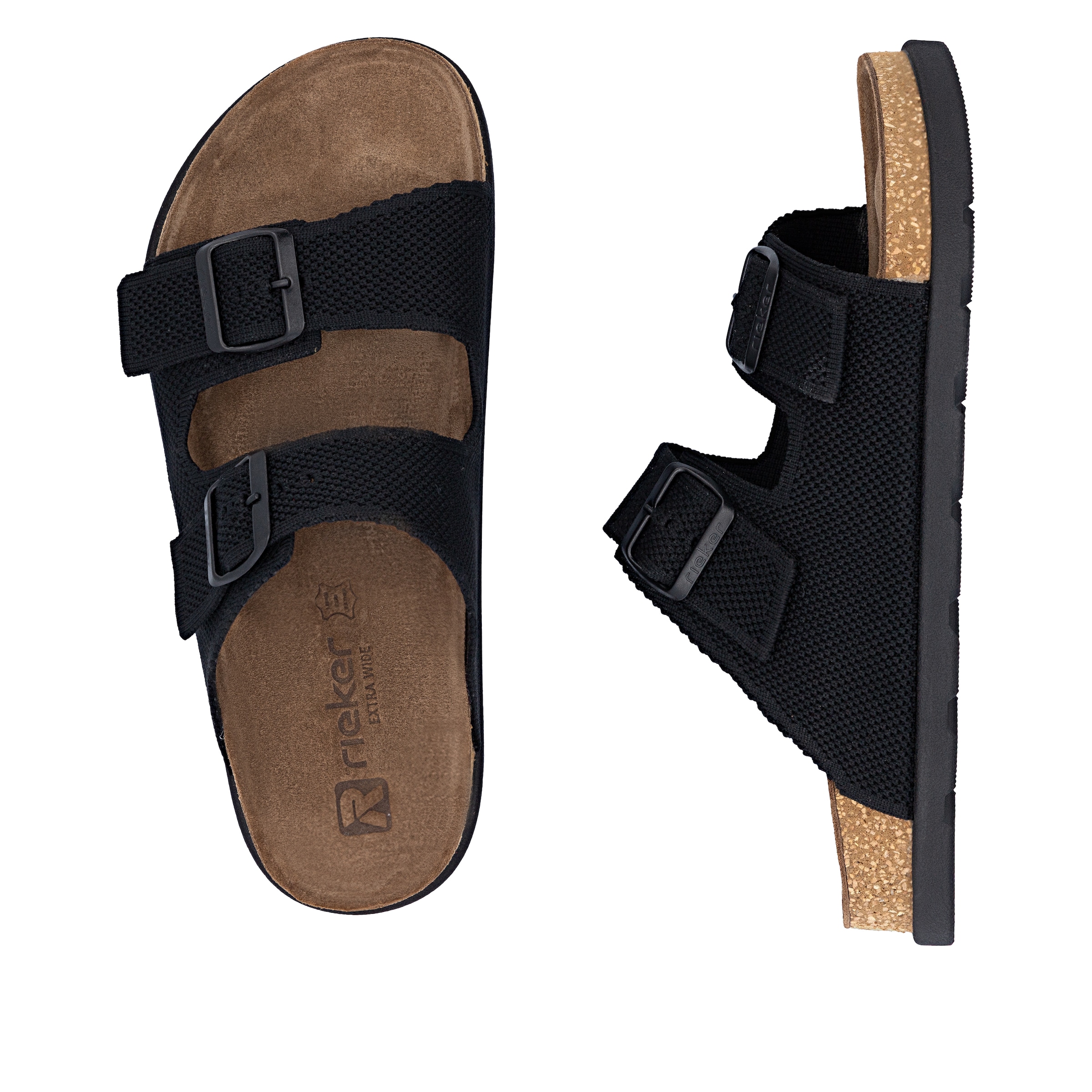 Rieker Mules in Black