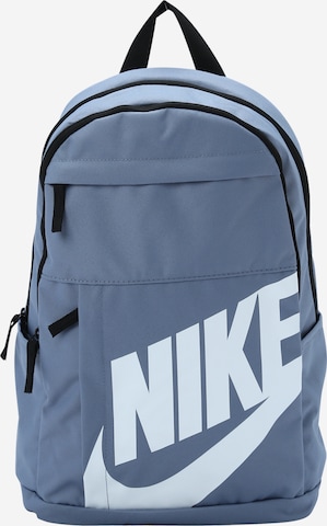 Nike Sportswear Rucksack 'Elemental' in Blau: predná strana