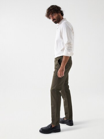 Salsa Jeans Slimfit Chino in Groen