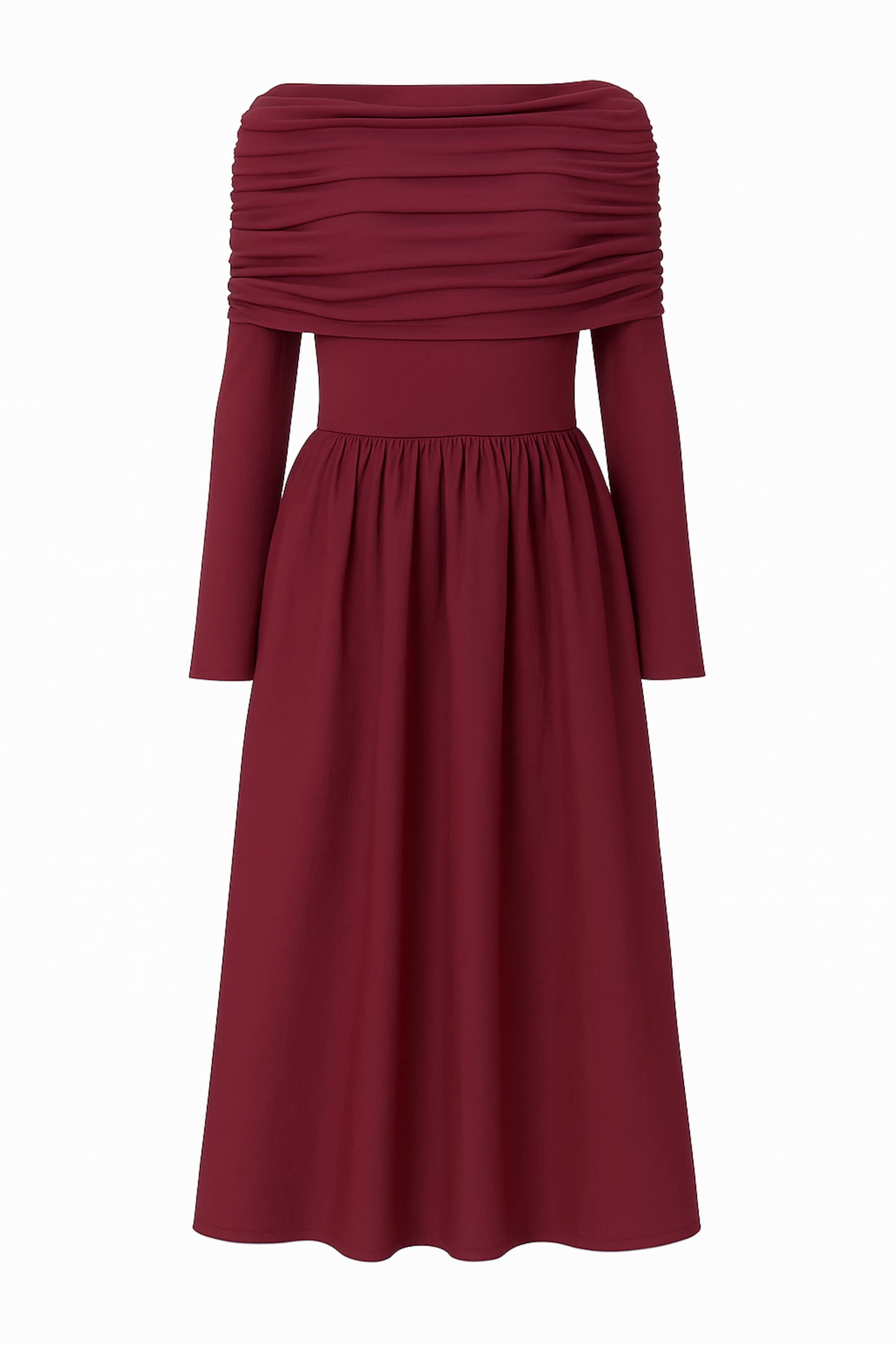 Touche Prive Kleid in Rot: Vorderseite