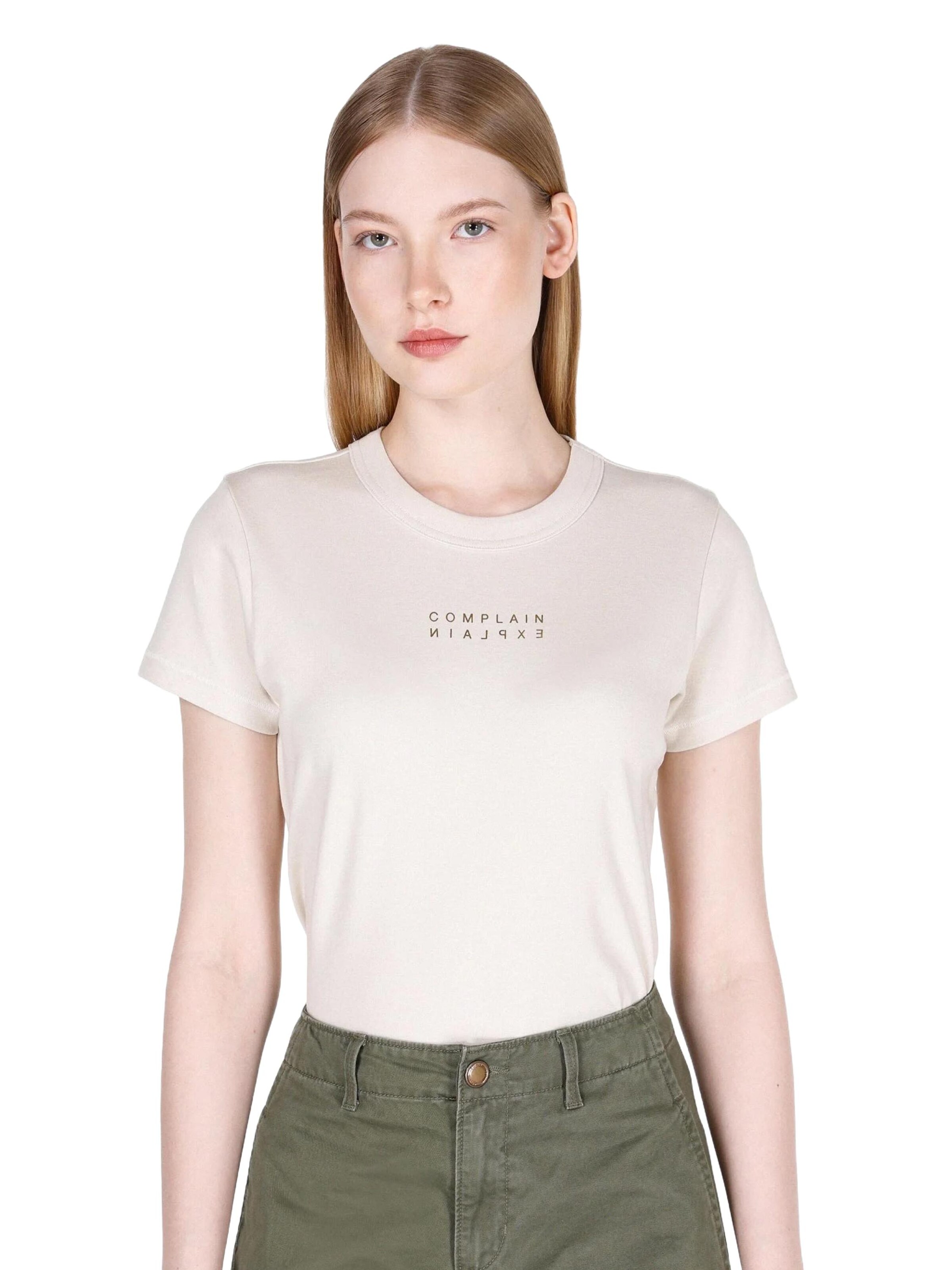 Colin's Shirt in Beige: voorkant