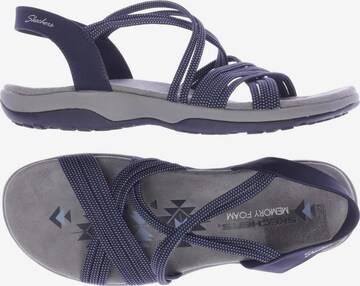 SKECHERS Sandals & High-Heeled Sandals in 38 in Blue: front