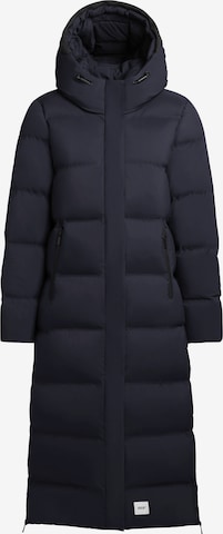 Manteau d’hiver khujo en bleu : devant