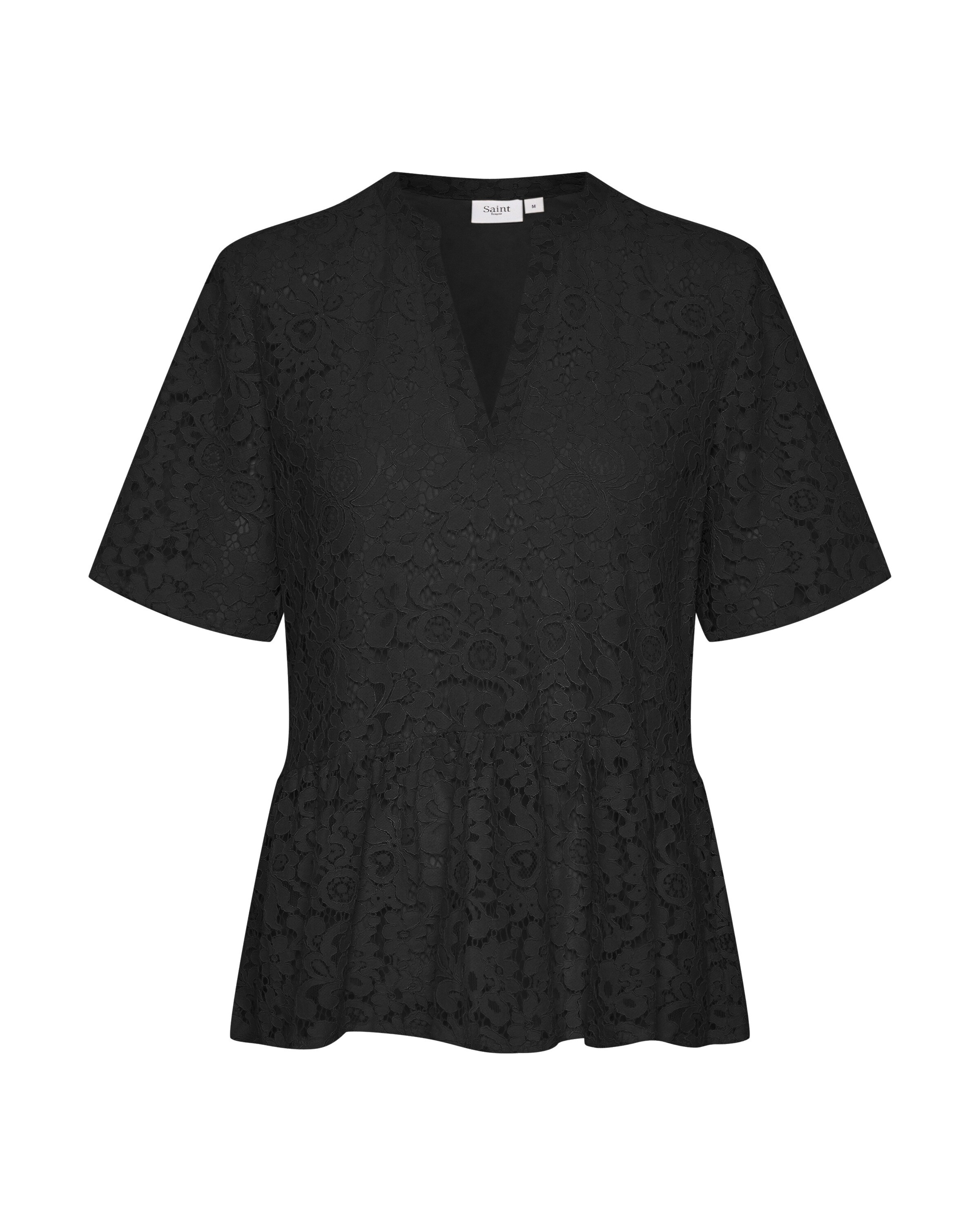 SAINT TROPEZ Bluse 'Zanna' i sort: forside