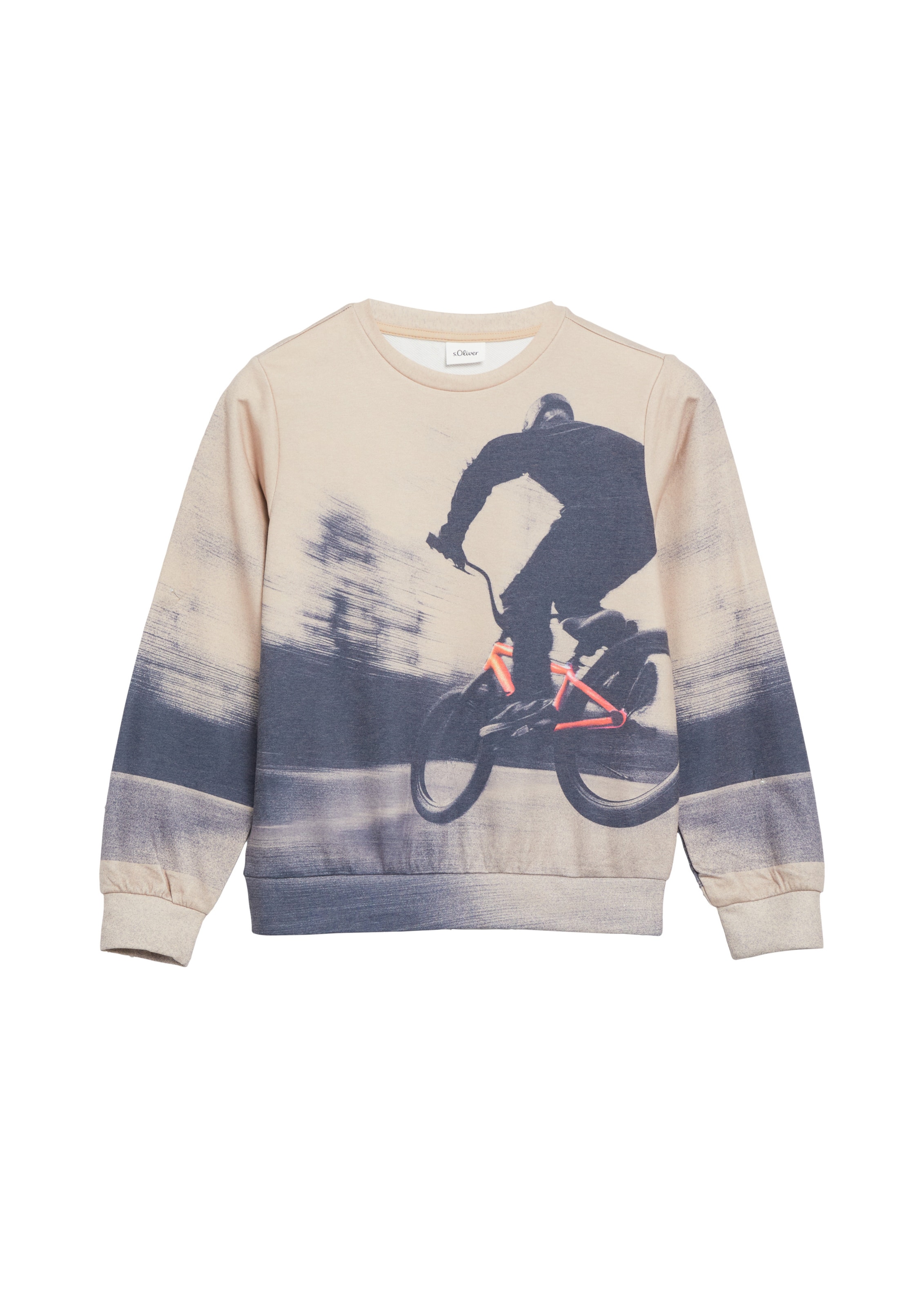 Sweat s.Oliver en beige : devant