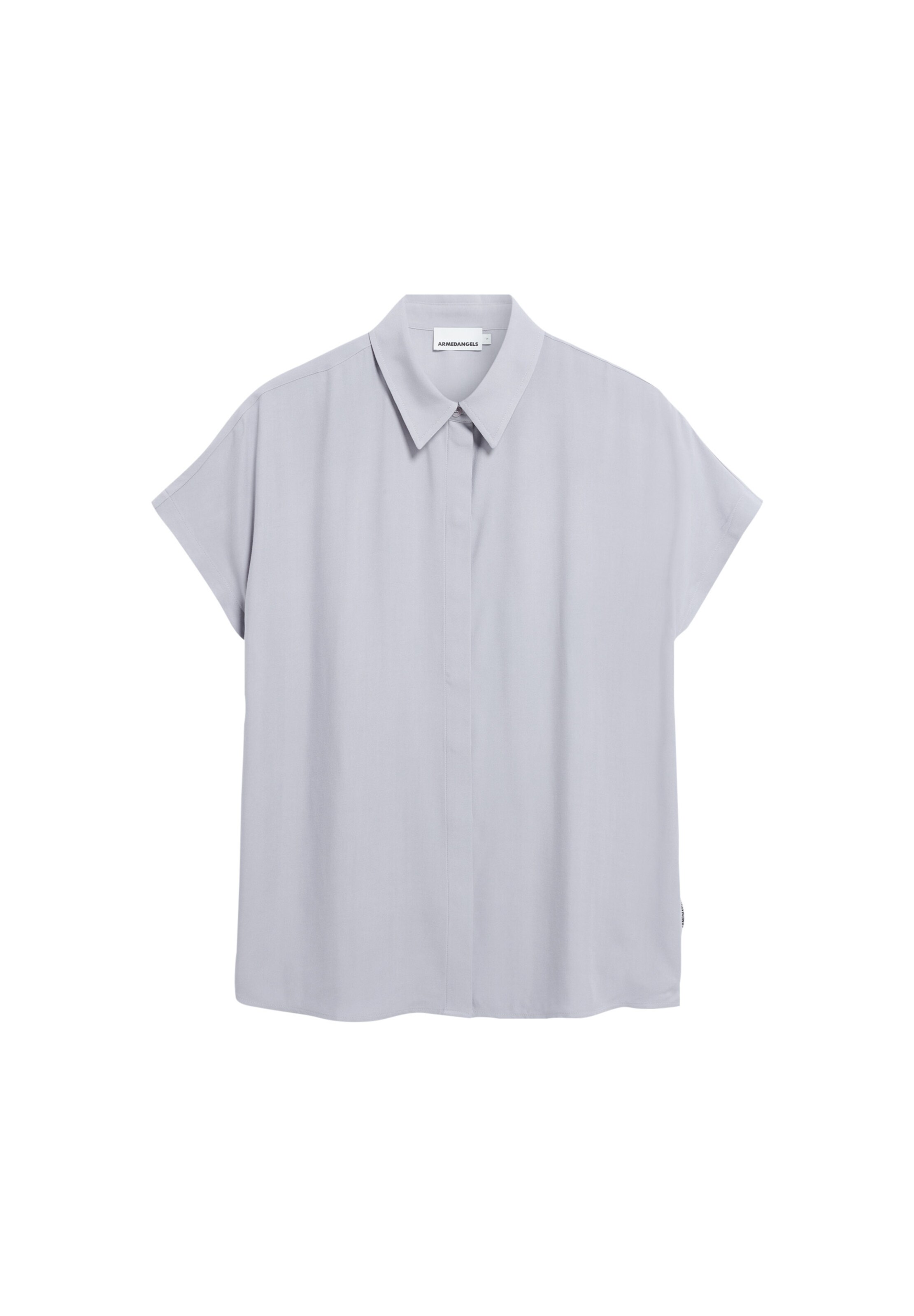 ARMEDANGELS Pluus, värv hall: eest vaates